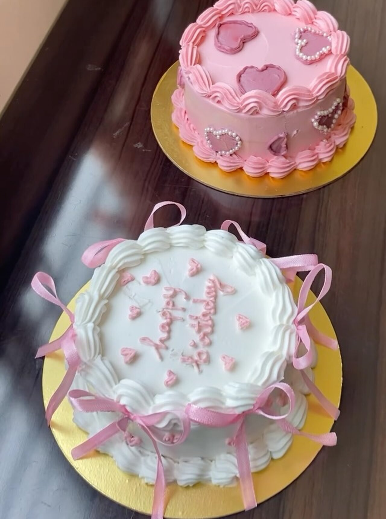 Mini celebration cakes